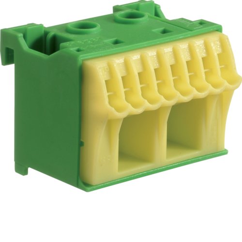 QiuckConnect PE-клема 2x16мм²+8x4мм² ширина 45мм KN10E