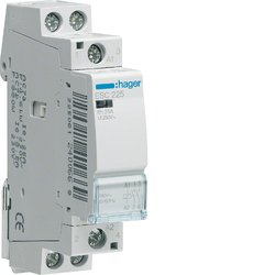 Контактор 25A, 2НВ, 230В ESC225