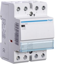 Контактор 40A, 4НВ, 230В ESC440