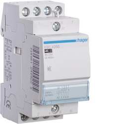 Контактор безшумний 25A, 2НВ+2НЗ, 230В ESC427S