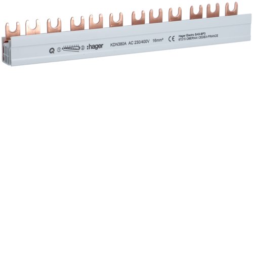Шина фазна 3P 16мм² 12M KDN380A
