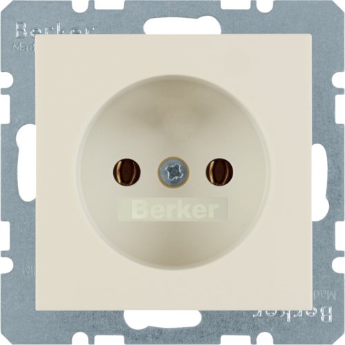 Розетка без з/к, біла, 16А/250В S.1 6167038982