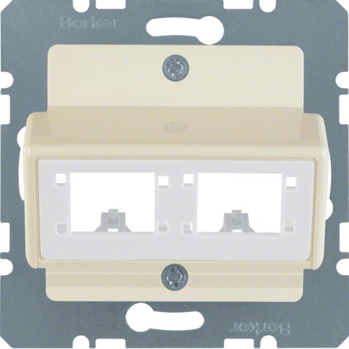 Накладка для 1 чи 2 єдиних модулів RDM, біла S.1 147202