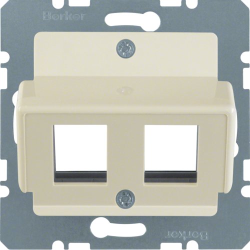 Накладка для модулів Modular Jacks "Krone", біла S.1 146402