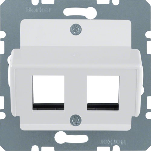Накладка для модулів Modular Jacks "Krone", пол.білизна-matt S.1 14641909