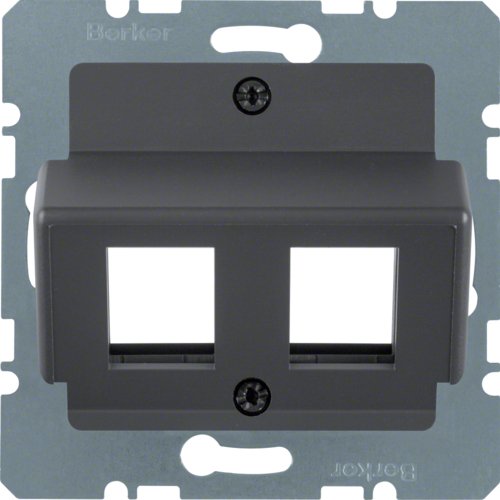 Накладка для модулів Modular Jacks "Krone", антрацит S.1 14641606