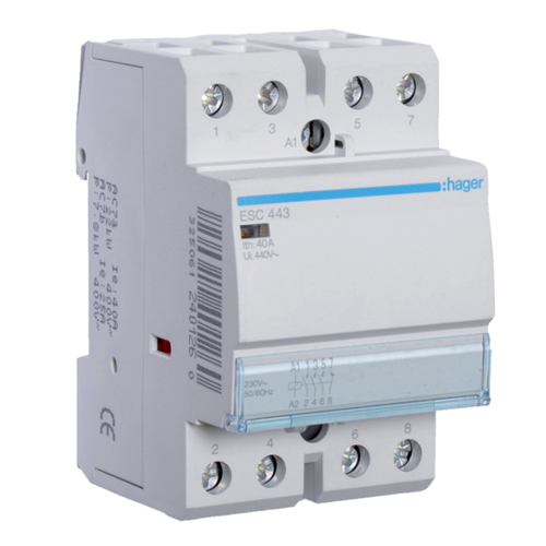 Контактор 40A, 3НВ+1НЗ, 230В ESC443