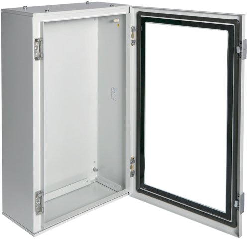 Шафа металева ORION Plus, IP65, прозорі двері, 650X400X200мм FL167A
