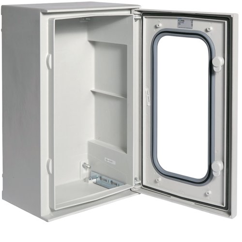 Шафа з поліестру ORION Plus, IP65, прозорі двері, 500X300X200мм FL259B