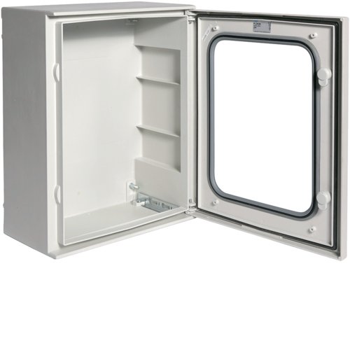 Шафа з поліестру ORION Plus, IP65, прозорі двері, 500X400X200мм FL263B