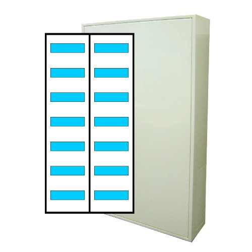 Щит Univers IP44/II 1100x550x161мм 168мод.(2x84) FWB72S