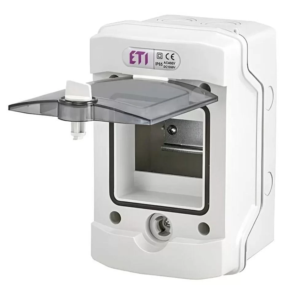 Щит розподільчий 4 модулів зовнішній ETI ECH-4G IP65 (1101060)