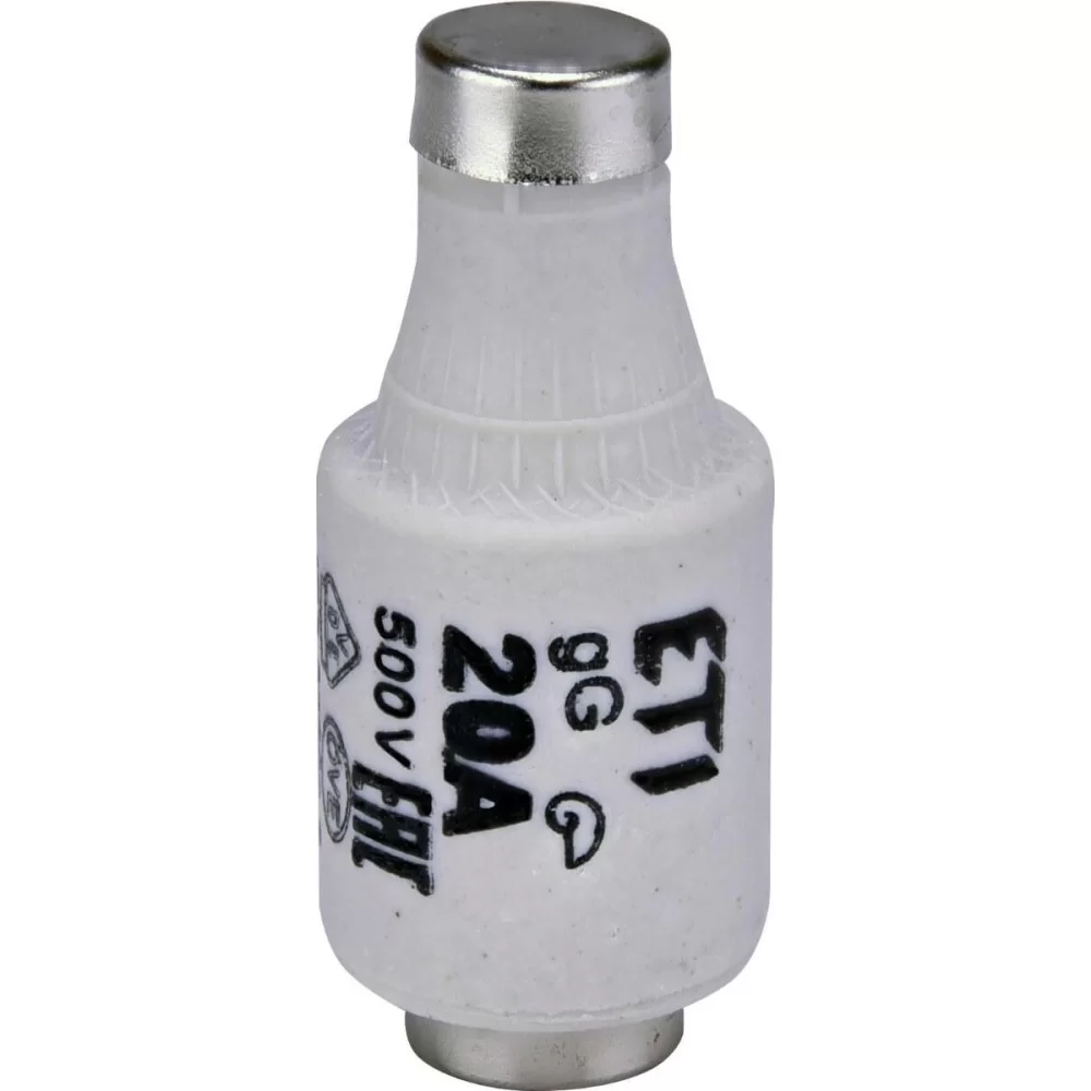Запобіжник ETI 002312406 D II gG 20A/500V (E27)