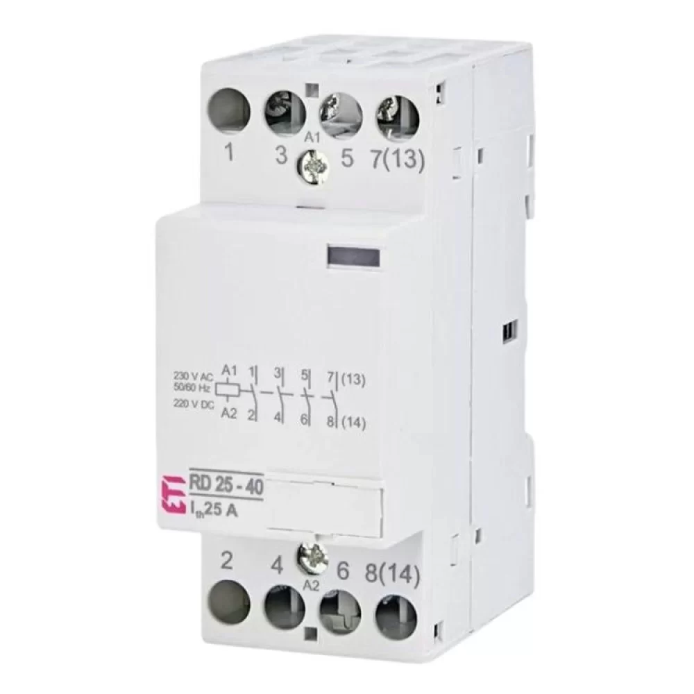 Контактор модульний ЕТI R25-40 220V (2462310)