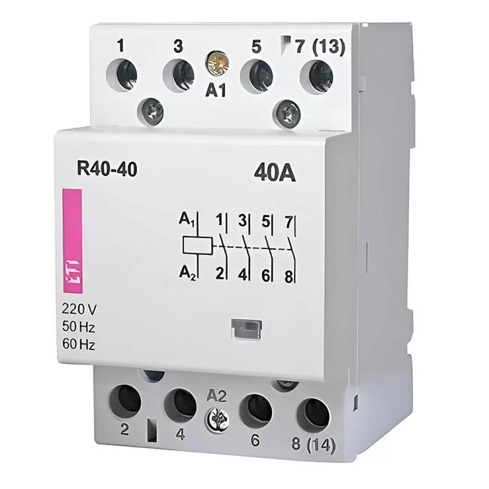 Контактор модульний ETI R40-40 230V (2463410)