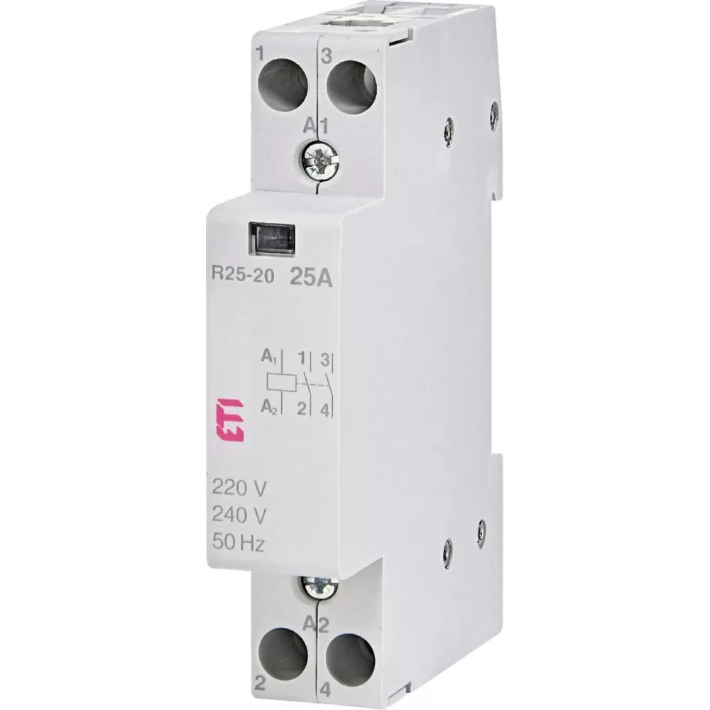 Контактор ETI R 25-20 230V AC 25A (AC1) (2463502)