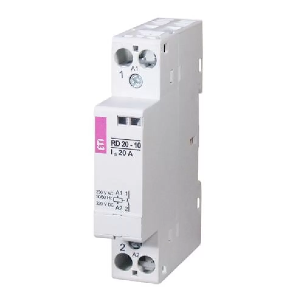 Контактор модульний ЕТI RD 20-20 220V AC/DC (2464004)