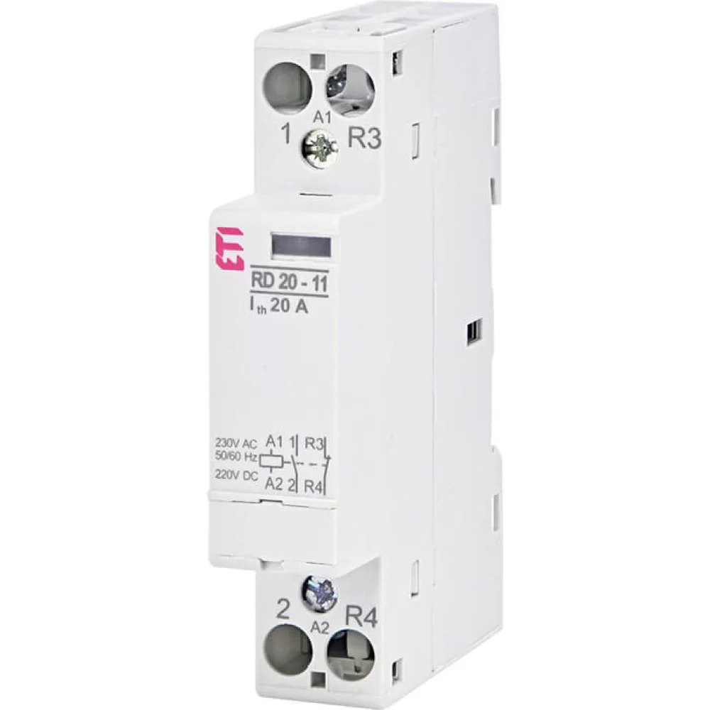 Контактор ETI RD 20-11 (24V AC/DC) (AC1) (2464007)
