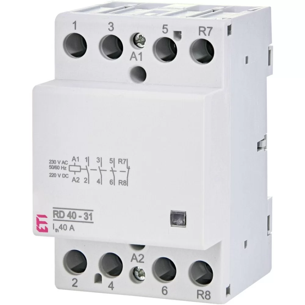 Контактор ETI RD 40-31 (230V AC/DC) (AC1) (2464020)