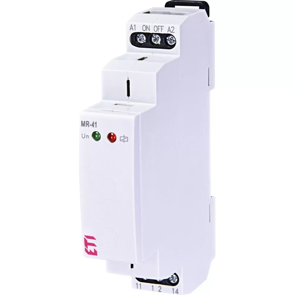 Імпульсне реле з функцією «пам яті» ETI MR-41 230V AC (1x16A AC1) (2470094)