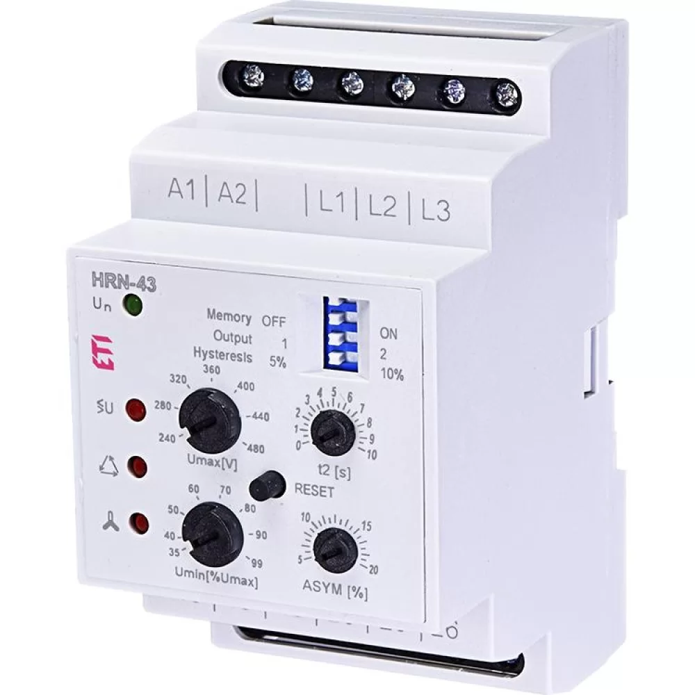 Реле контролю напруги ETI HRN-43 3 х 400 VAC (2471419)
