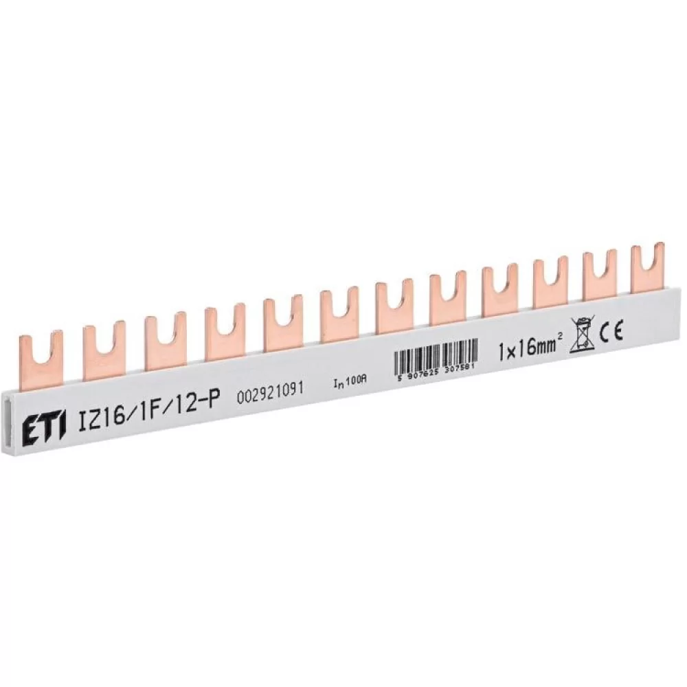 Шина живлення ETI 002921091 IZ 16/1F/12 1р (0.21m)