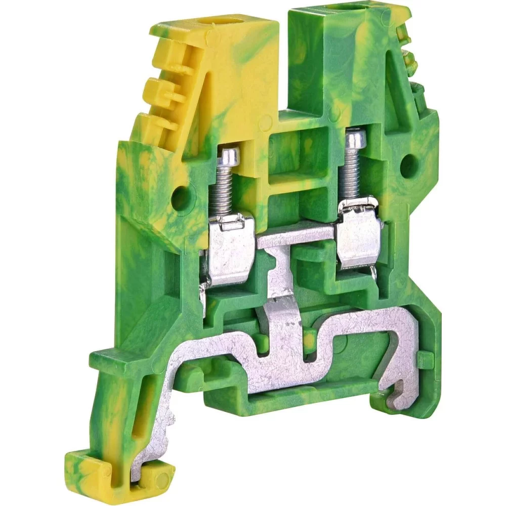 Заземлювана клема ETI 003903067 ESC-TEO.4 (4мм² Жовто-зелена)