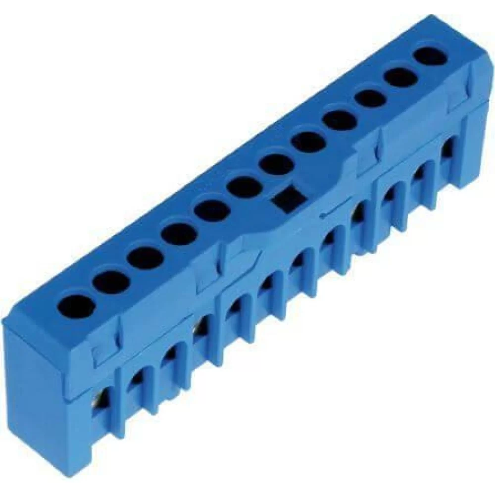 Клемник ETI 003903206 ESC-QBLOK7201 (Синій 10/16мм² 12 підключень)