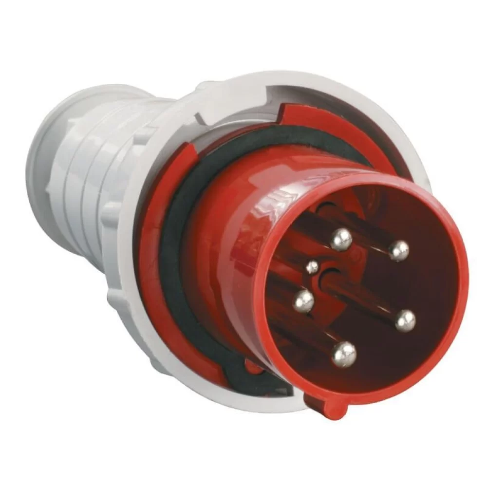 Кабельна силова вилка ETI EV-3253 IP44 (32A 400V 3P+N+PE) (4482021)
