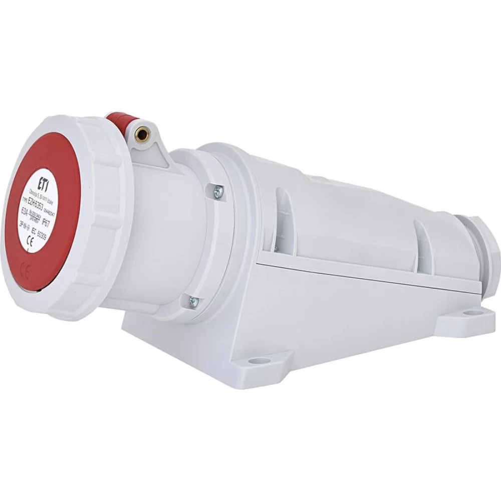 Настінний силовий роз єм ETI EZH-6353 IP67 (63A 400V 3P+N+PE) (4482047)