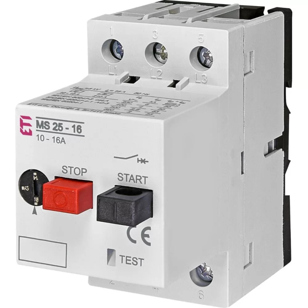 Автомат захисту двигуна ETI MS25-16 (4600110)