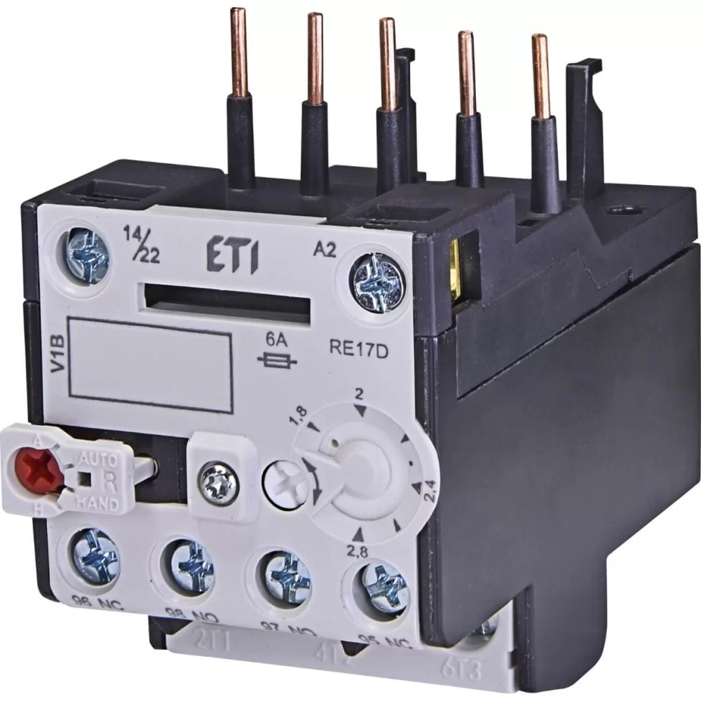 Теплове реле ETI RE 17D-2.8 (1.8-2.8A) (для CE, CAE, CE17) (4641405)