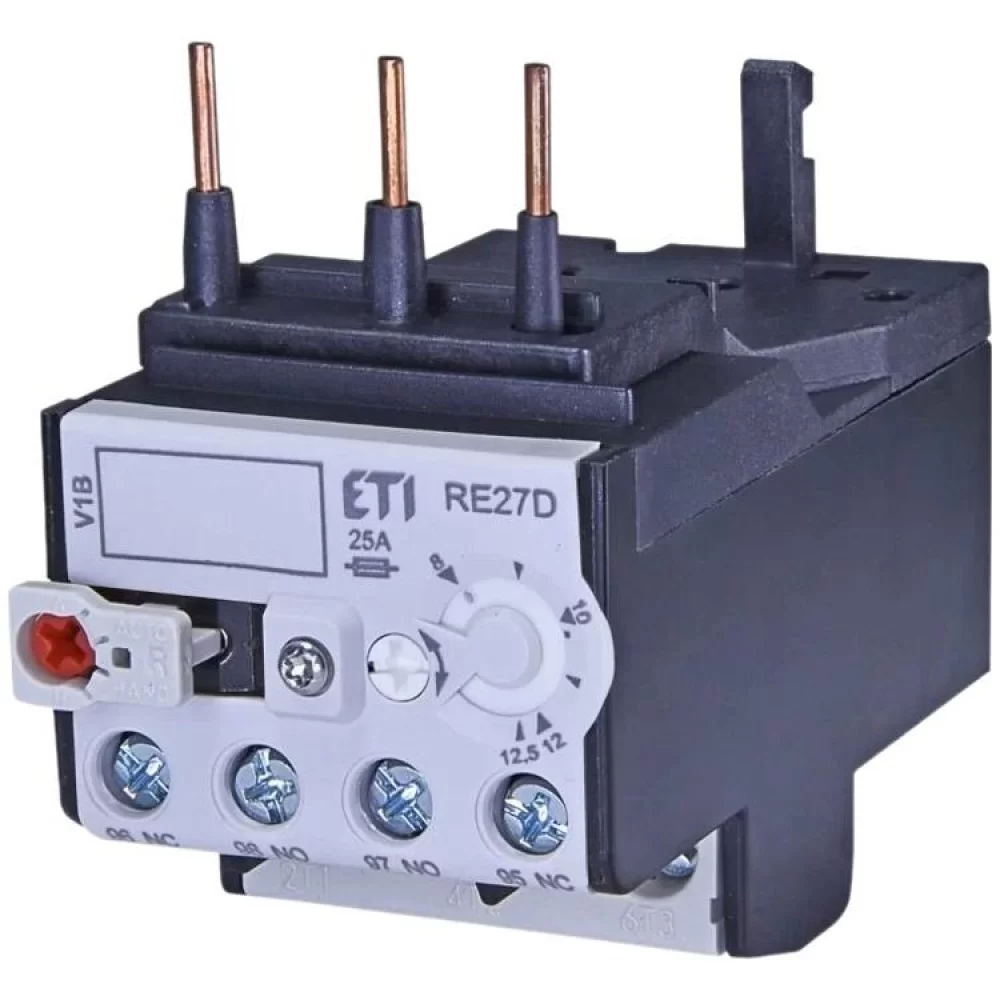 Теплове реле ETI RE 27D-12.5 (8-12.5A) для CEM9...CEM25 (4642410)