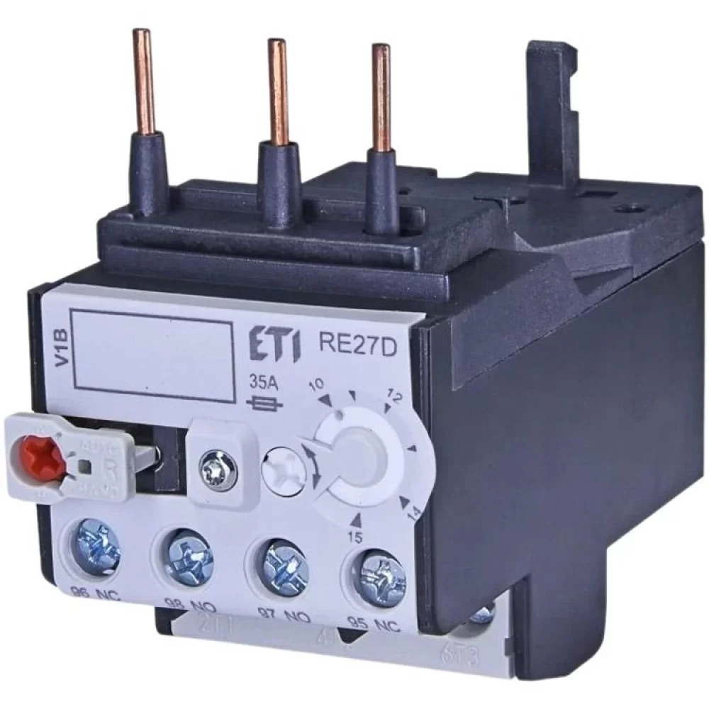 Теплове реле ETI RE 27D-15 (10-15A) для CEM9...CEM25 (4642411)