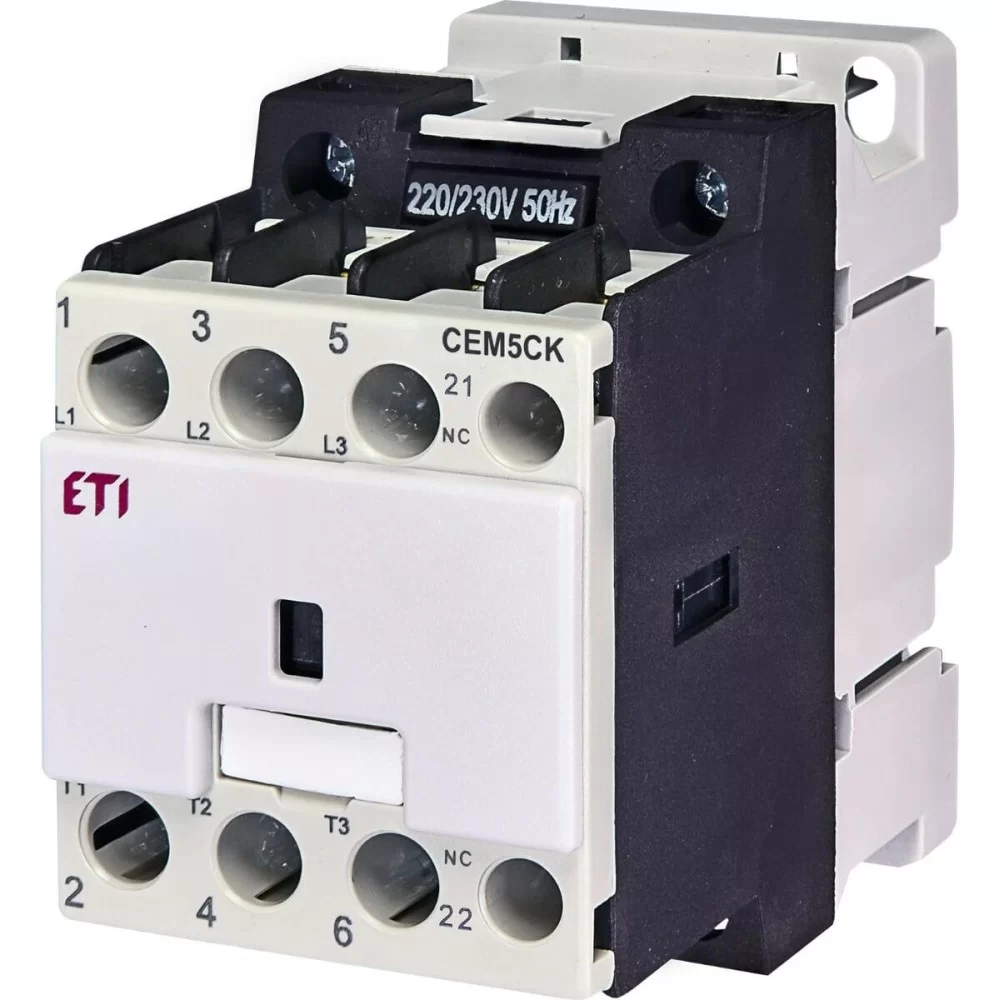 Контактор ETI CEM 5CK.01 (5 кВАр 400-440V) (4643804)