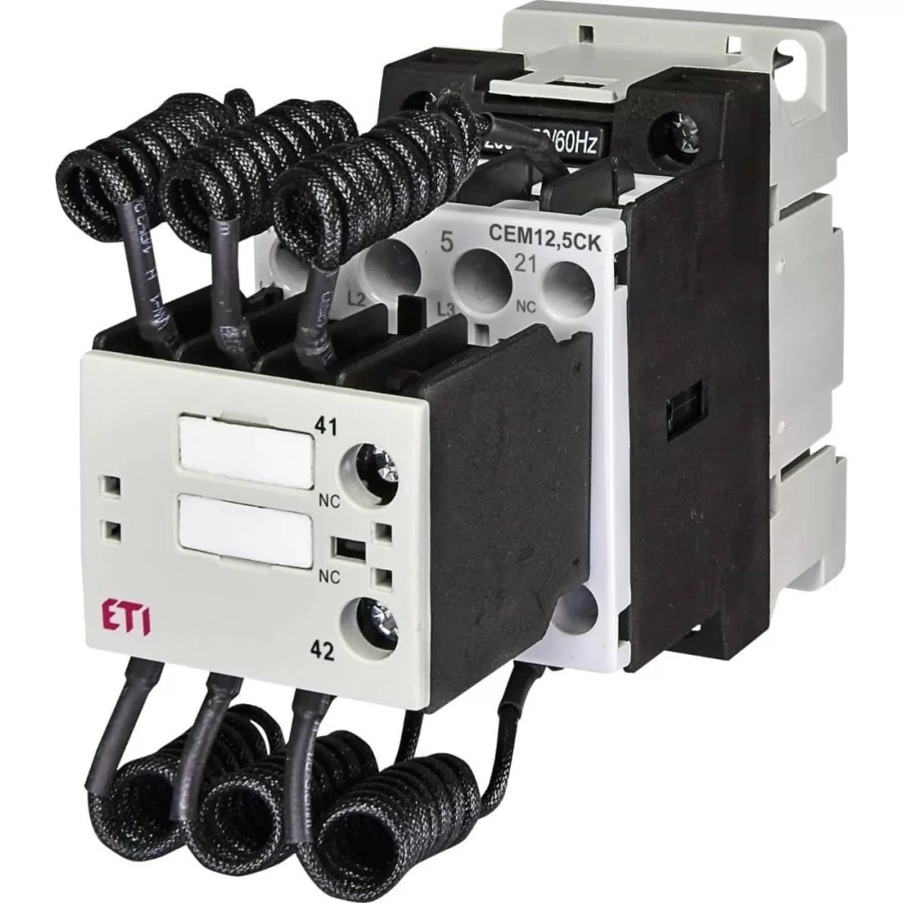 Контактор ETI CEM CK 12 5.02N (12.5 кВАр 400-440V) (4643817)