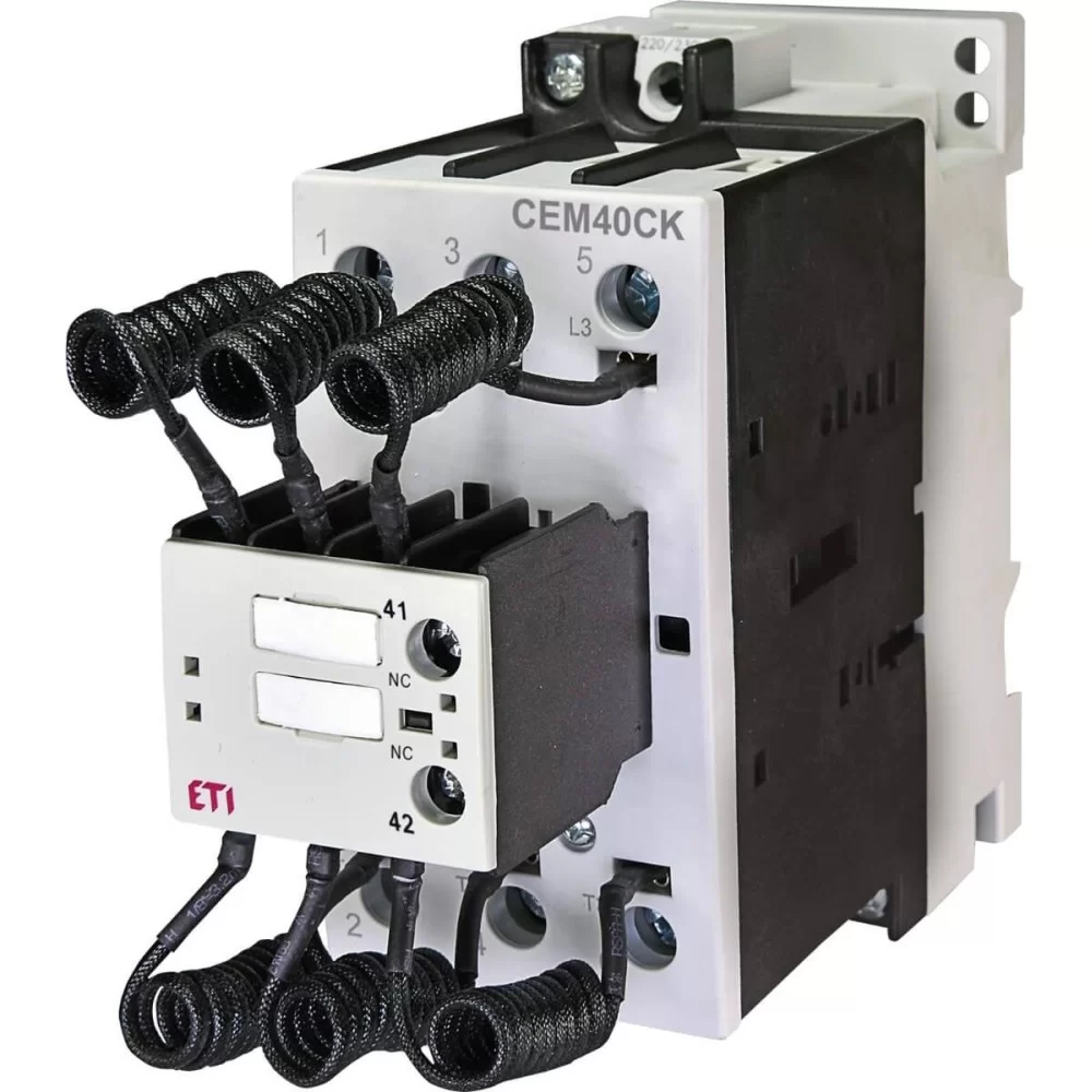 Контактор ETI CEM CK 40.01N (40 кВАр 400-440V) (4643822)