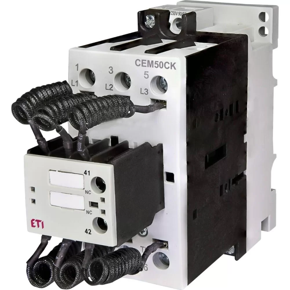 Контактор ETI CEM CK 50.01N (50 кВАр 400-440V) (4643823)