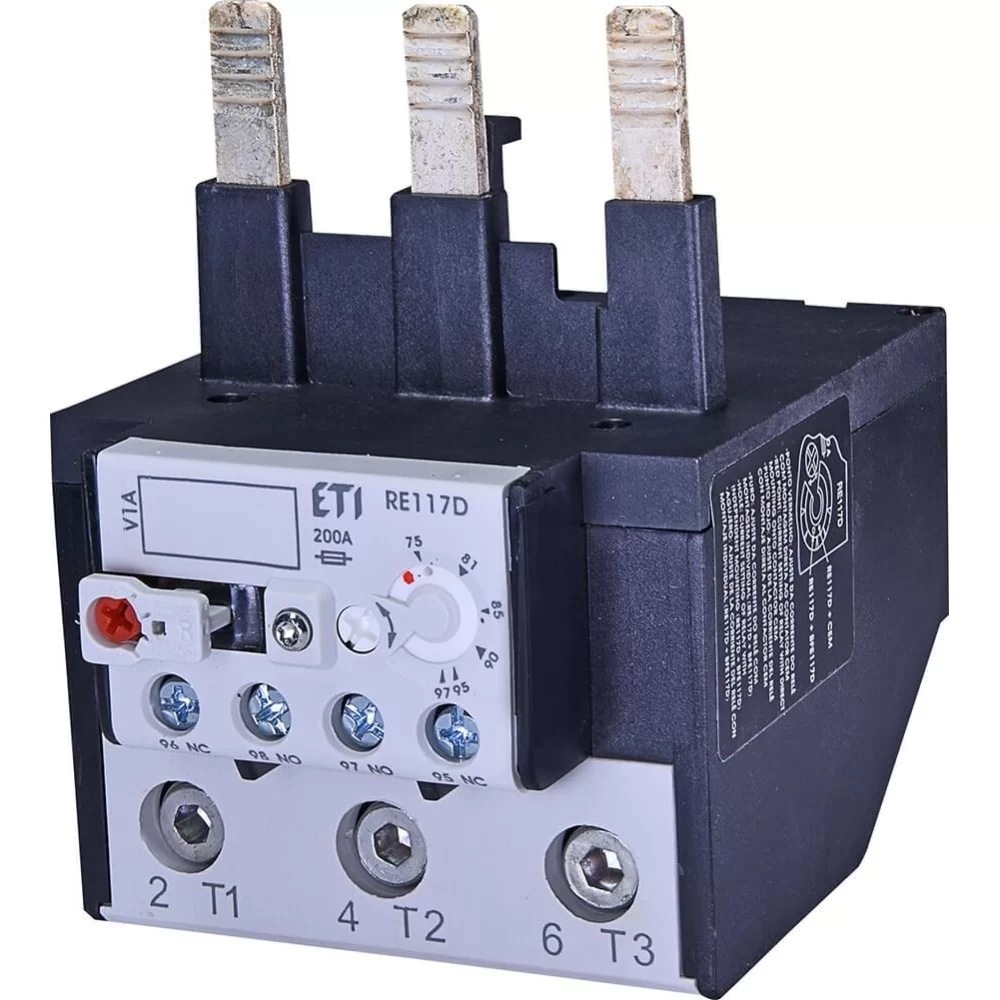 Теплове реле ETI RE 117.1D-97 (75-97A) для CEM95...CEM105 (4645421)