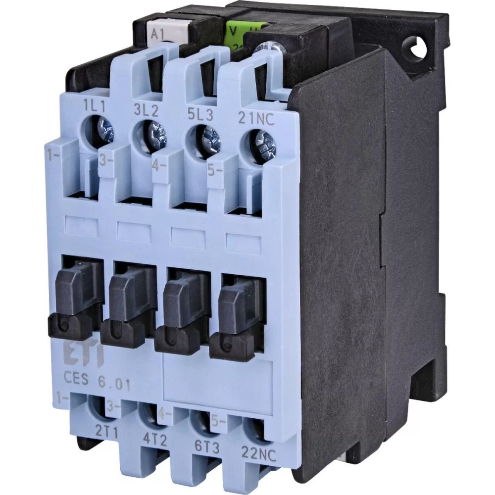 Контактор ETI CES 6.01 (2.2 kW) 24V DC (4646509)