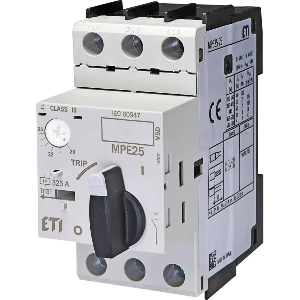 Автомат захисту двигуна ETI MPE25-25 (4648013)