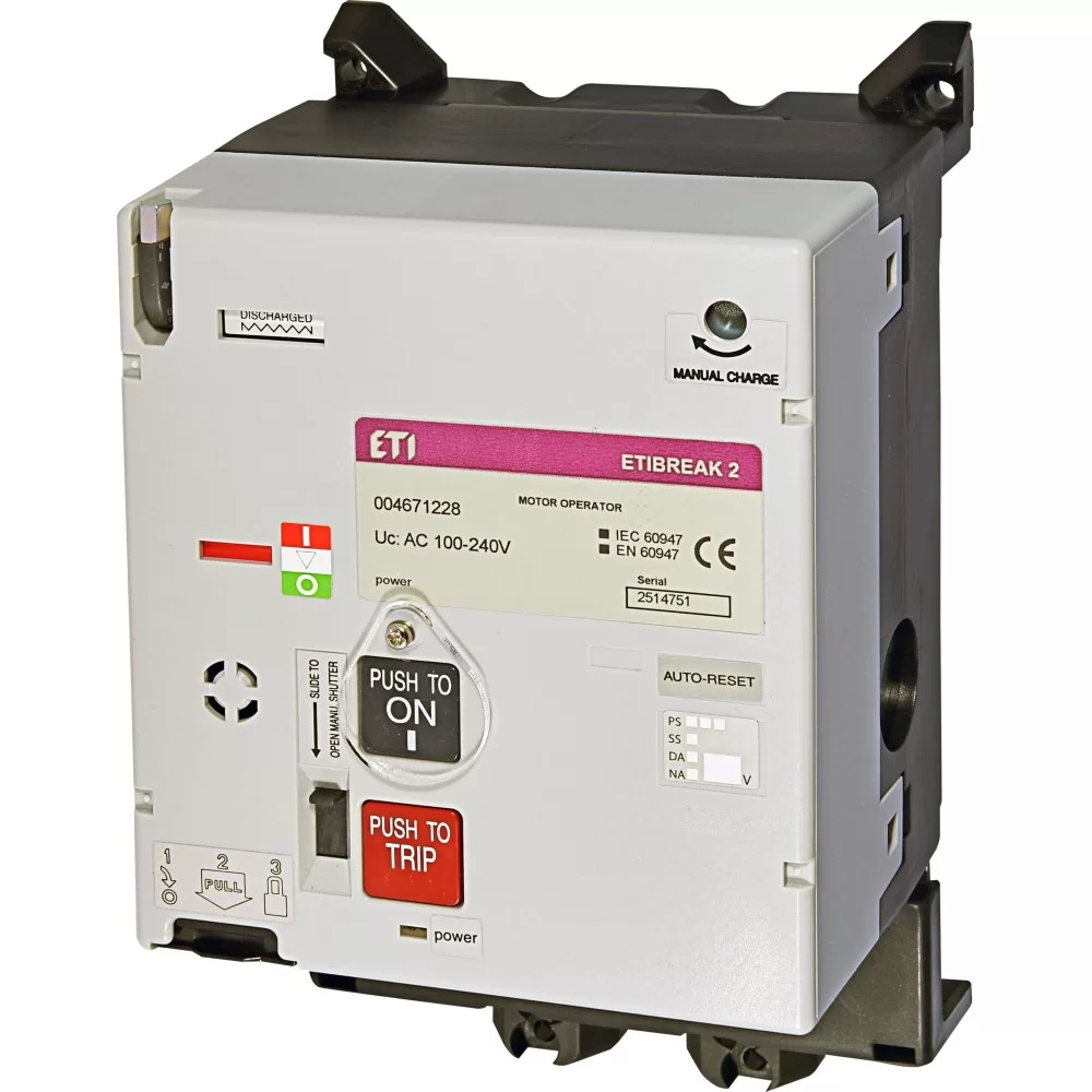 Мотор-привод для автоматичного вимикача ETI MO2 400&630 (RESET) AC100-240V (4671228)