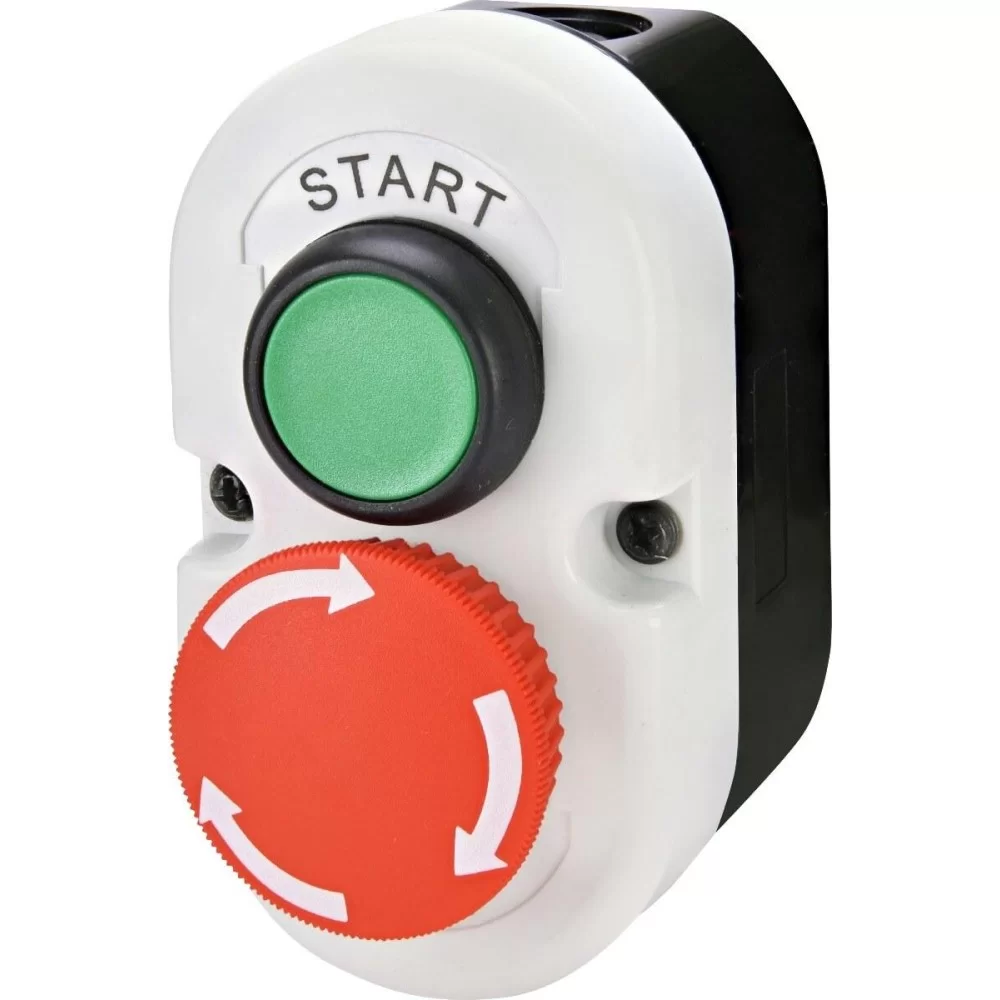Двомодульний кнопковий пост ETI ESE2-V5 «START/STOP» тип C відключенням поворотом (4771443)