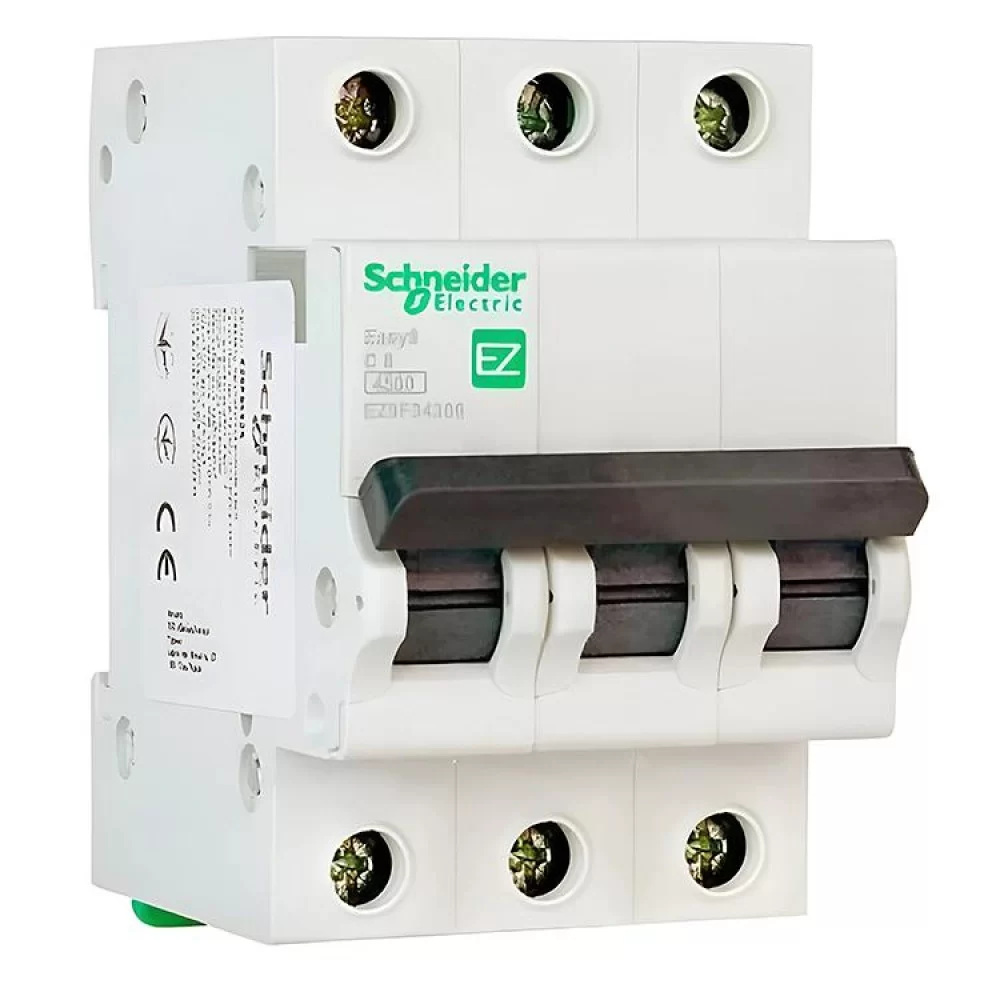 Автоматичний вимикач EZ9 3p 25A C Easy9 Schneider Electric (EZ9F34325)
