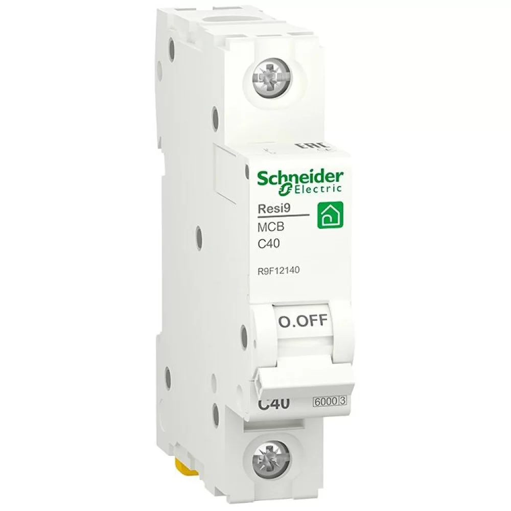 Автоматичний вимикач Schneider Electric RESI9 6кА 1P 40A C (R9F12140)