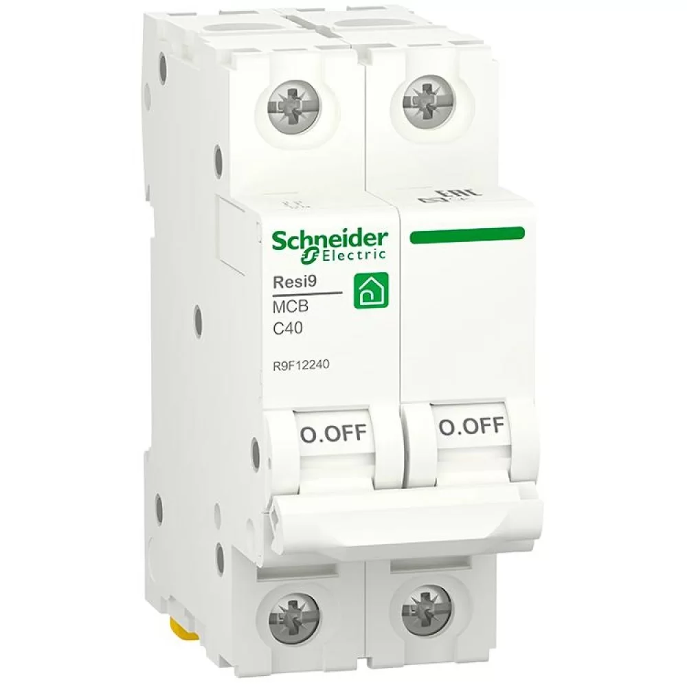 Автоматичний вимикач Schneider Electric RESI9 6кА 2P 40A C (R9F12240)