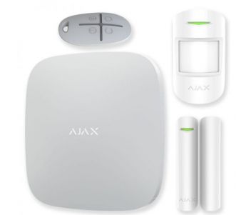 Комплект Ajax StarterKit (white) бездротової сигналізації
