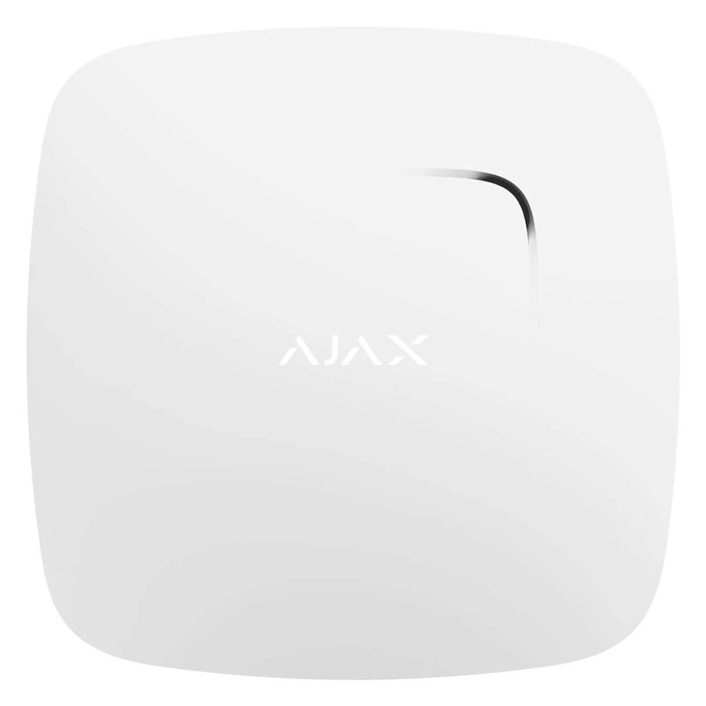 Сповіщувач Ajax FireProtect (8EU) UA white задимлення бездротовий