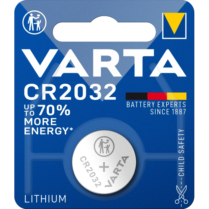 Батарейка CR2032 VARTA BLI 1 LITHIUM