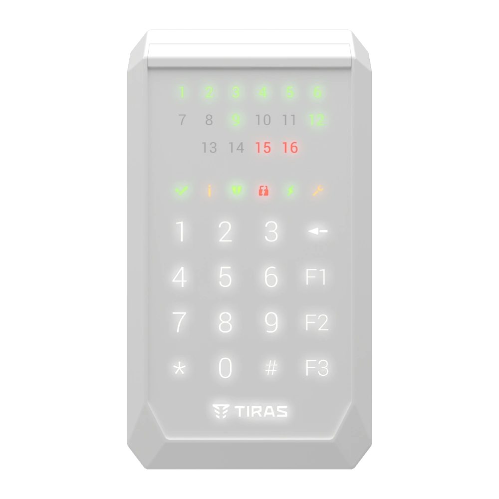 Клавіатура Тірас Tiras K-PAD16+(white)